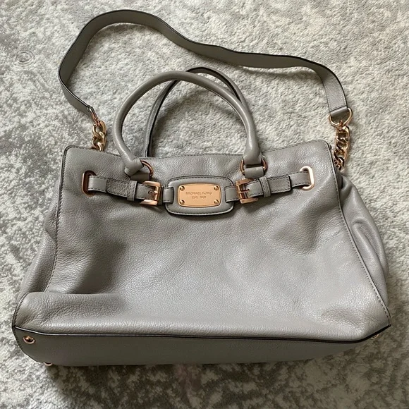 Grey and rose gold purse hotsell